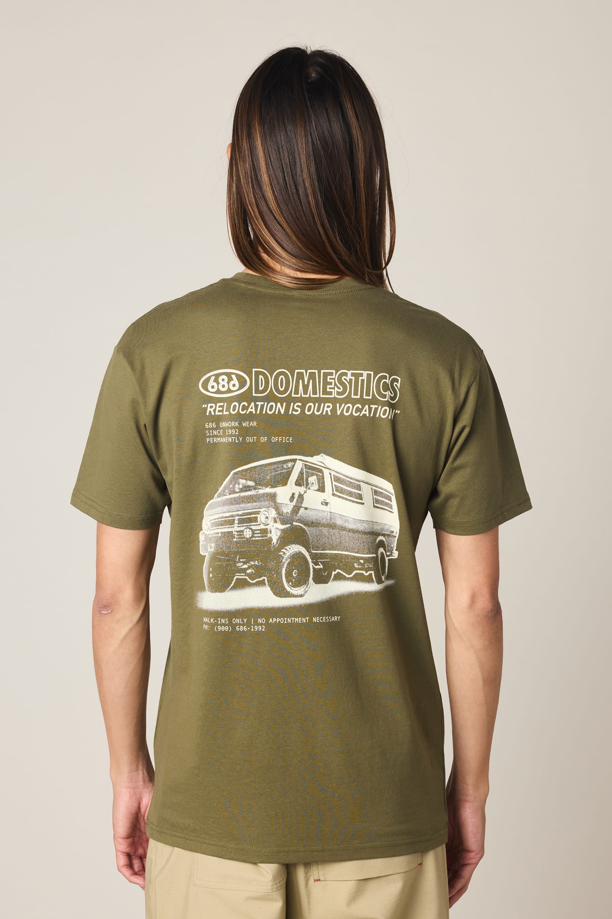 686 Men's Domestics Authentic SS Tee - Image 2